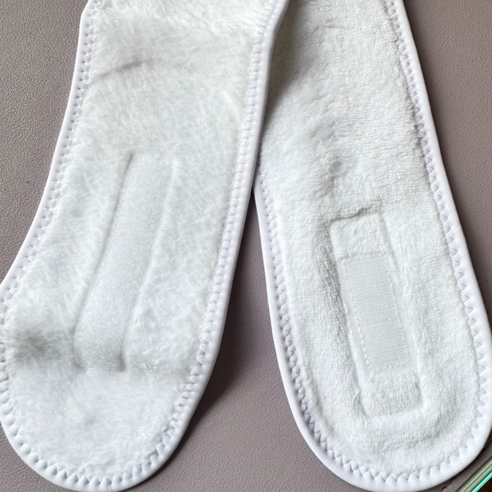 Brand New! SkinMedica Skincare Headband, White, Velcro closure - Picture 3 of 3